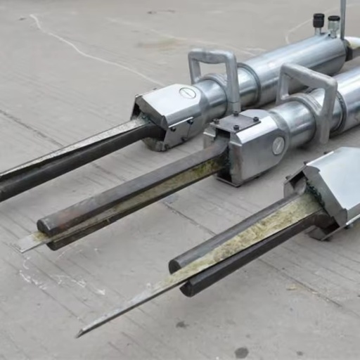 Rock Splitting Gun with Motor and Diesel Engine 8HP for Rock Mining Lightweight Construction Engineering Tool