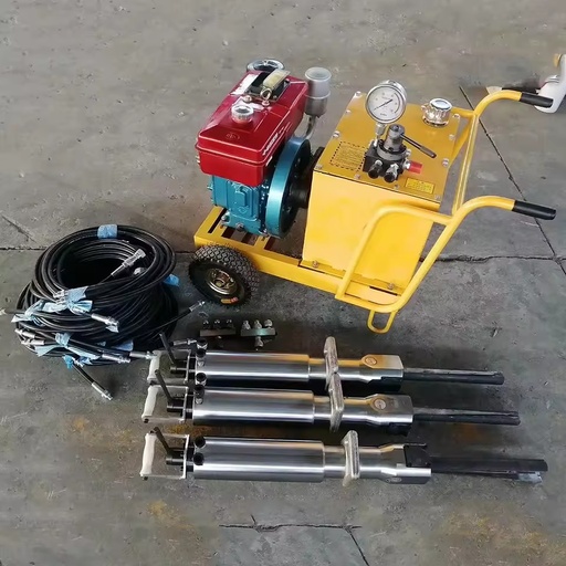 Manufacturer of hydraulic rock splitting machineMountain mining rock splitting machineConcrete splitting gun