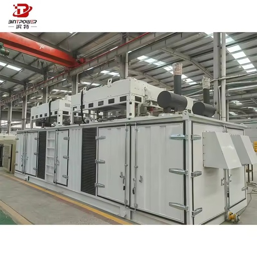 1000kw 1500kw Industry Power Gas Generator 1000KVA Gas Turbine Generator 1MW Natural Gas Power Plant