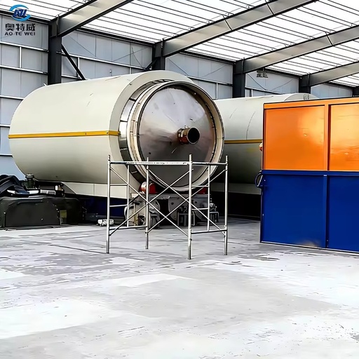 Top-Tier Plastic Scrap Petroleum Sludge Discarded Tires Convert Into Fuel Oil Waste Plastic Pyrolysis Machine