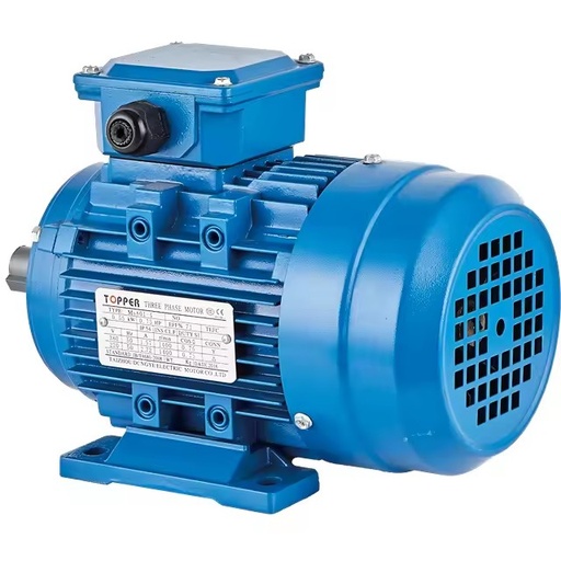 1.1kw 1.5HP 2830RPM 2P IE1 All Copper Three-Phase Induction Motor 380V 50/60Hz AC Electric Motor Aluminium Housing