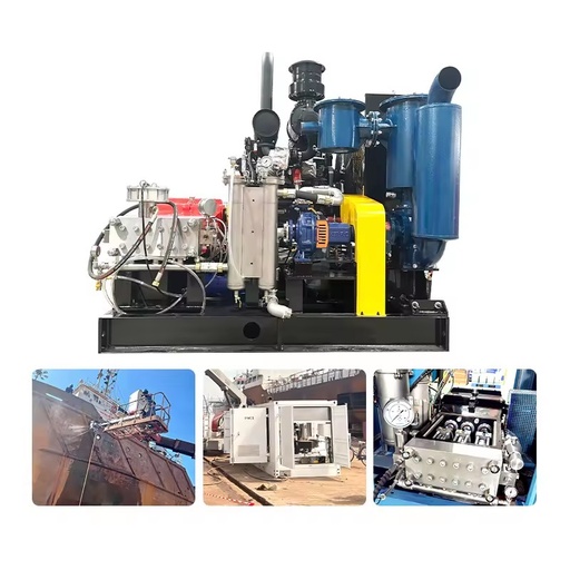 High Pressure Water Jet Cleaner Hydro Blasting Removal of Marking and Runway Rubber 203DD3