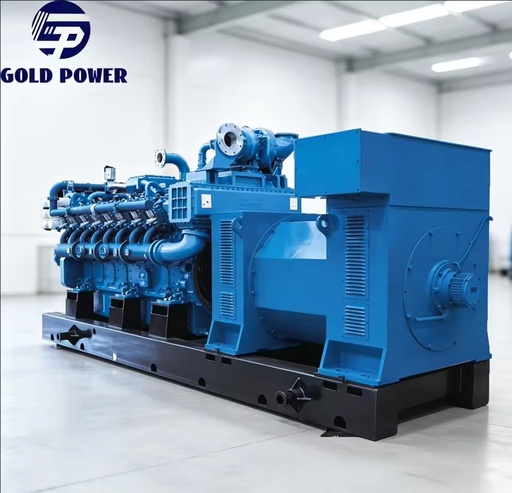 Factory Custom 500kW 800kW 1000kW Continuous Operation Open Frame for Mining Plant Natural Gas Generator Set