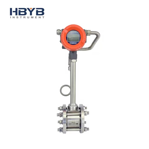 2026 New Intelligent Vortex Flowmeter High Precision 0.5% SS304/316L Steam Flow Meter OEM Customized Vortex Flowmeter