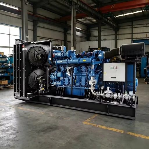 Natural Gas Generation Equipment 500kw Natural Gas Generator with Cogeneration Gas Generator