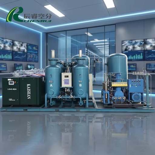 Professional Equipment Suppliers Hot Selling Touch Screen Control Oxygen Gas Plant Generator with Safety and Energy Saving