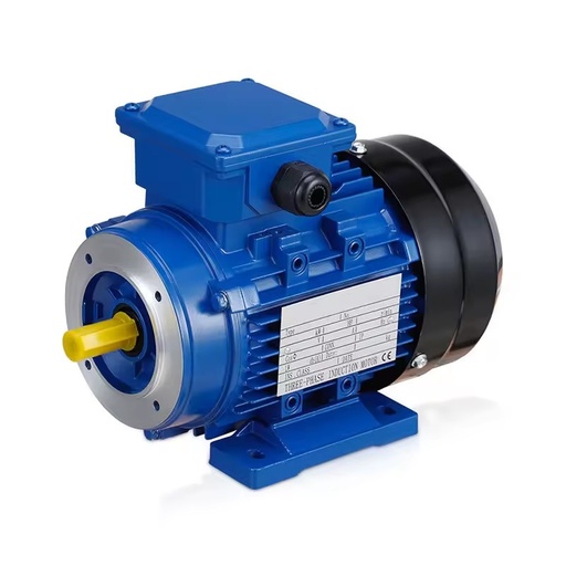 Factory Price 380V AC Motors 0.75kw 1hp Low Noise Induction Single Phase Electric Motors