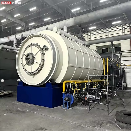 Premium Oily Drilling Waste Petroleum Residue Used Tires Extract Heavy Fuel Oil Patent Technology Pyrolysis Machine