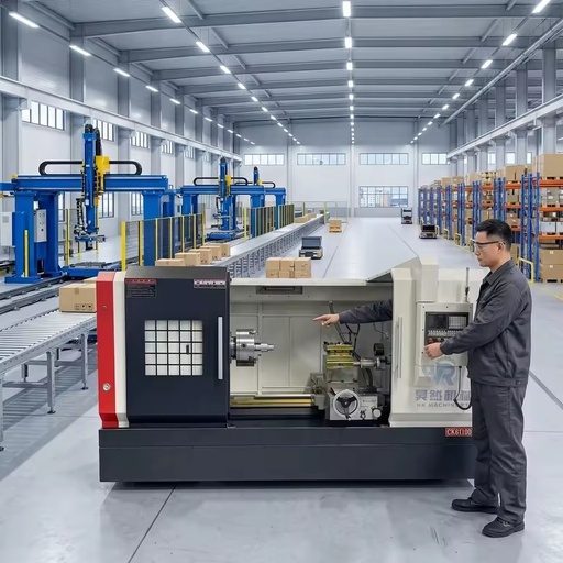 Ck61100 GSK Large Horizontal CNC Engine Lathe Machine for Turning Metal