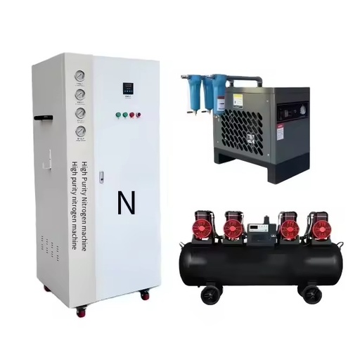 High Efficient 2-5Nm3/h N2 Packaging Machine Electronic Chemical Food Packaging Nitrogen Gas Generator Price