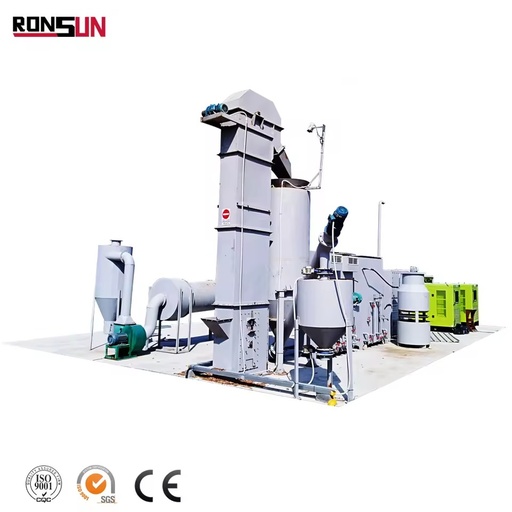 100KW Rice Husk Wood Pellet Wood Sawdust Fluidized Bed Biomass Gasifier Generator Power Plant for Sale
