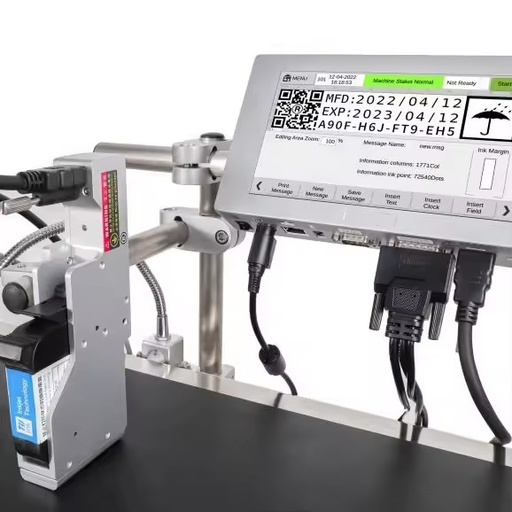Trending Deals OEM/ODM T220E-1 Online High-speed TIJ Printer Thermal Inkjet Coding Machine for Bottle Bag Date Printing