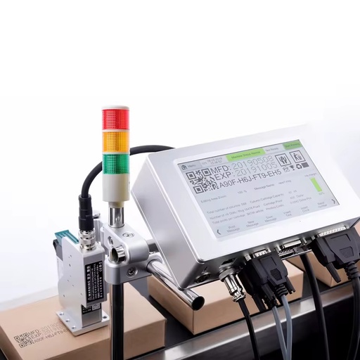 T210S Online Inkjet Printer ( with One Head, Encrypted Version) Thermal Inkjet Printer TIJ Coding Machine TIJ Printer