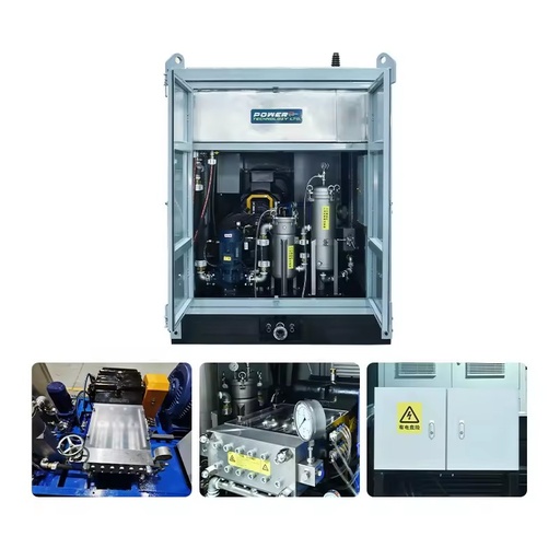 Water Jet Cleaning Plunger Pump Ultra High Pressure for Paint Removal Concrete Roughening 203ED2