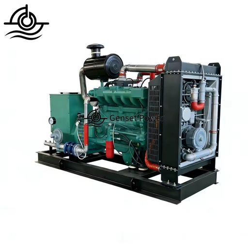 50kW 100kW 200kW Biomass Gasifier Steam Turbine Power Generator Air/Water Cooling Systems 95% Efficiency 400/230V Biogas/Syngas
