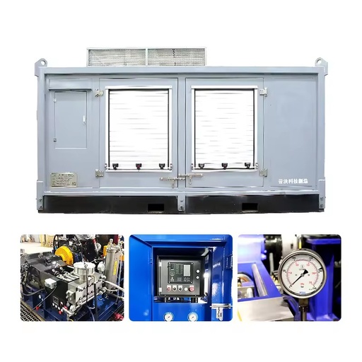 High Pressure Plunger Pump Water Jet Cleaning Machine Runnway Rubber Removal 253DD1