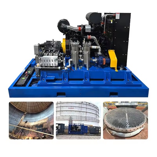 High Pressure Plunger Pump 253DD2 Water Jet Cleaning Machine Rust and Paint Removal Derusting