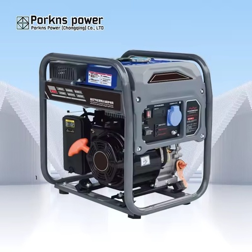 230V Inverter 5kVA 5KW 4-Stroke Air-Cooled Dual Fuel Portable Gasoline Electric Start Quiet 50Hz LED Display Generator