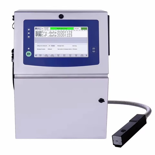 OEM/ODM S1000 CONTINUOUS INKJET PRINTER CIJ SMALL CHARACTER PRINTERS Industrial Inkjet Date Printer for Pipe PVC Card