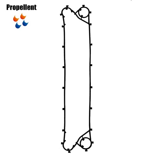 NBR EPDM HNBR HEPDM Plate Heat Exchanger Gasket TL3B TL6B TL10P for Marine Oil Heat Exchanger