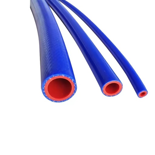 Silicone Heater Hose High Temperature Resistant Single/Double Layer Braided Automotive Industrial Grade Rubber Hose