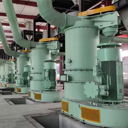 Raw for (green Needle ) Process with LHJ Impact Mill Grinder Motor & Bearing 100-2000kg/h Capacity Size Reduction