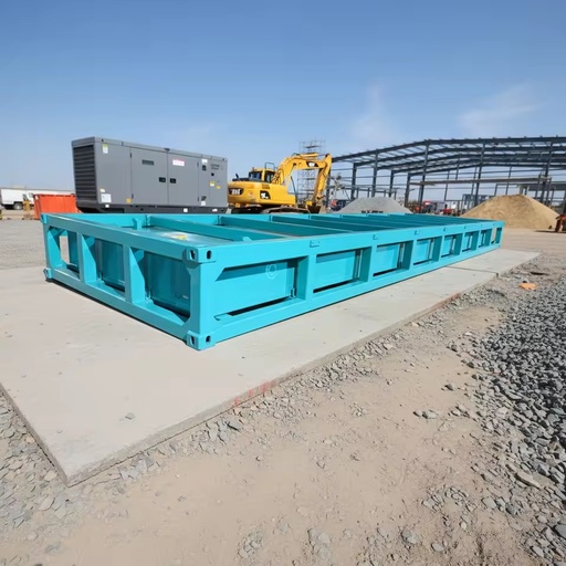 Generator Fuel Storage Cube Tank Base 40ft Container Chemical Storage Equipment Portable Gasoline Station 17000Liter UL142