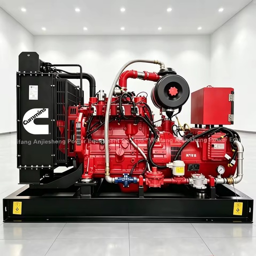 CNG Generator Set 80/100kw 125kva Cummins Engine Stamford Alternator 50hz ATS Super Silent Biogas LPG LNG Natural Gas Generators