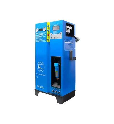 Automobile Vacuum Liquid Nitrogen Gas Generator Inflation Device with Pump Gearbox Gear Laser Cutting Charger