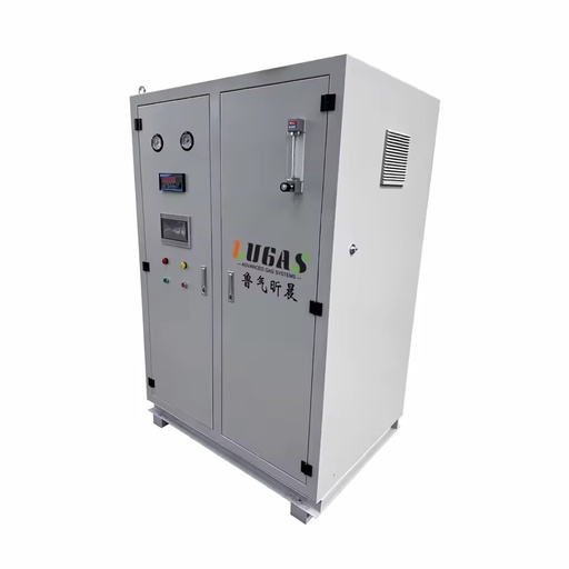 99.99% Automatic Industrial PSA Nitrogen Generator Machine PLC Core for Puffed Food Packaging Cushion Preserve Snack Products