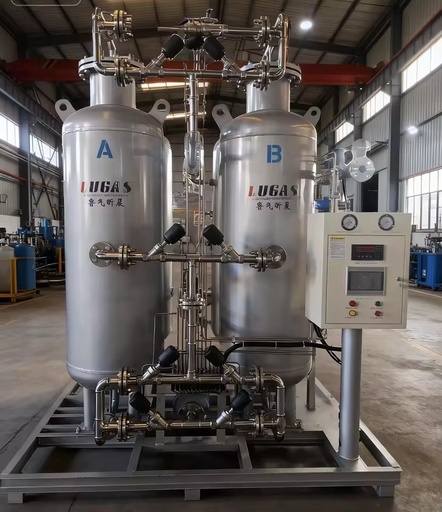 60 Nm³/h 99.999% Purity Laboratory Grade Stainless Steel PSA Nitrogen Generator for Semiconductor Applications