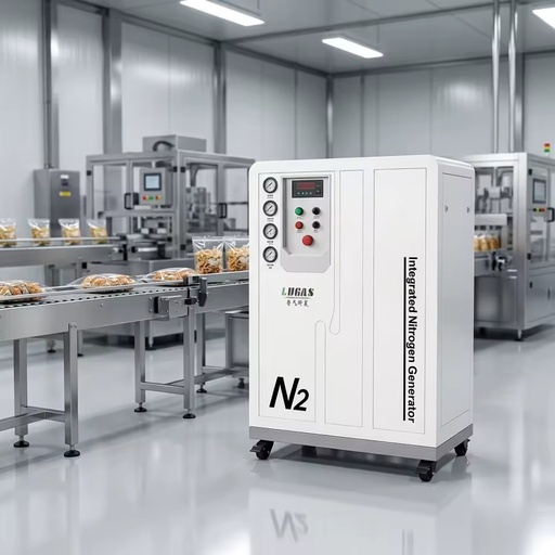 Food-grade PSA Nitrogen Generator with CE Certification, Skid-mountable Design, Competitively Priced.