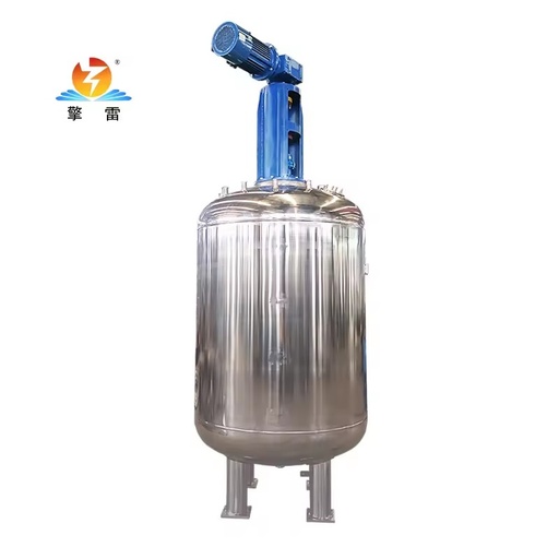 High Quality Industrial Oil Heating Tank Reactor 316 Stainless Steel Stirred Mixing tank Agitator Reactor for Food Beverage