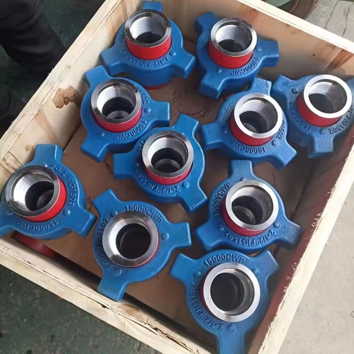 FIG602 Steel Forging Spray Welding Thread Core Components 6000psi High Pressure Pipe Connection Hammer Union