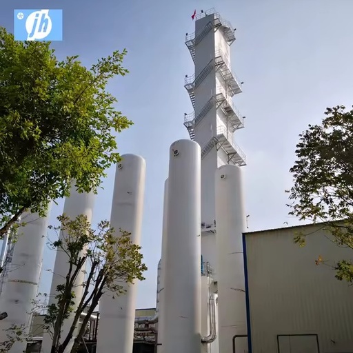 350Nm³/h Intelligent Monitoring Cryo ASU Oxygen Generating Plant for Water Treatment Project