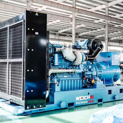 Power Generators 50/60Hz 1500rpm Auto Start 400V Diesel Generator With Soundproof Canopy and