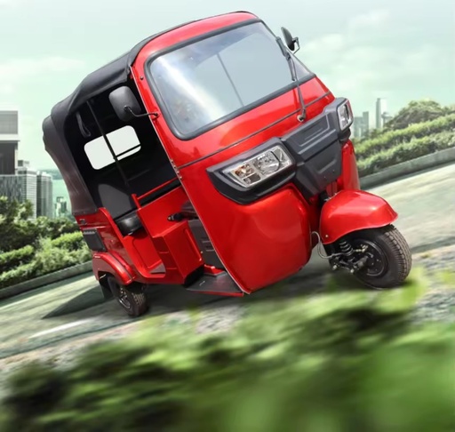 Tuk Tuk Gasoline Passenger Motorcycle Keke Bajaj 200cc Motor Tricycle Motorized Commercial Tricycle