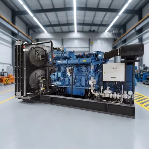High Efficiency 20kw 27kw 40kva 40kw 150kw 250kw 500kva Natural Gas Generator Set with Deepsea Controller and ATS