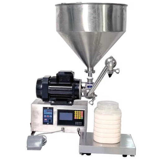 2026 Latest High Viscosity Filling Machine 100-25000ml for Sauces Pastes Creams Paints Jams Rotary Piston Pump