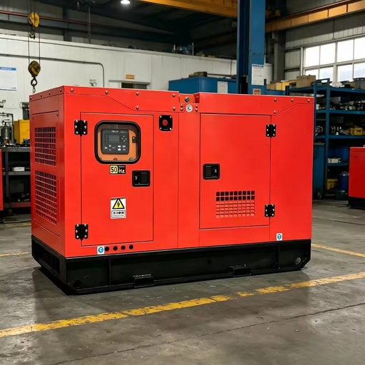 Silent Diesel Generator Set 15KVA-60KVA 50HZ/60HZ 110V-220V-415V Single & Three Phase Industrial Power Generator