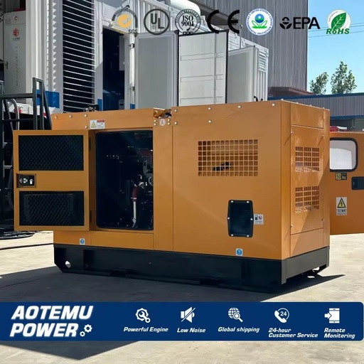 80kw 100kw 120kw 200kw 300kw Silent Generator Fixed Professional Installation High Running Stability Factory Warehouse Power