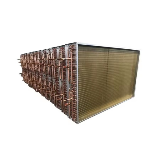 Copper Tube Car Evaporator Coil AC Cooling Heat Exchange Coils for Engine Parts Core Components Motor