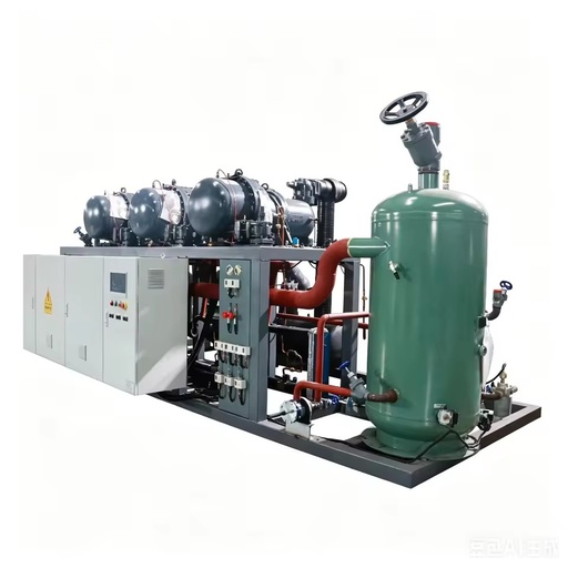 Screw Compressor Unit with Pump Motor & Gear-High Efficiency Energy Saving Industrial Refrigeration Chiller