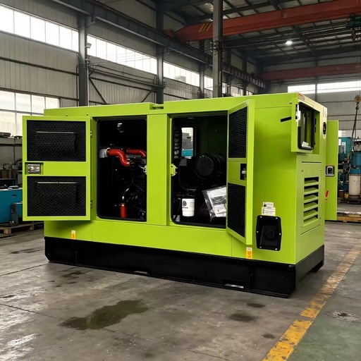 125kVA Super Silent Type Diesel Generator Low Fuel Consumption with Double-walled Fuel Electric Start ATS High Efficiency