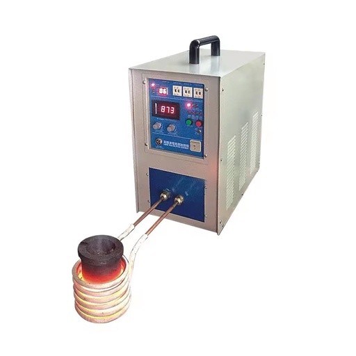 Energy Saving Induction Heater/Furnace with Motor for Forging Annealing and Melting 2000C 1-2KG Capacity