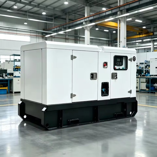 Type Silent Diesel Generator Set 20-150KW Three Phase Diesel Power Generator for Commercial Continuous Power Supply