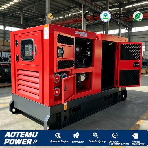Outdoor Silentwechai Diesel Power Generator 20KW 50KW 80KW 100KW 150KW 200kw Low Noise Industrial Generating Equipment
