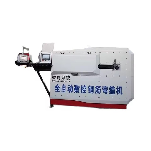 Automatic CNC Electric Rebar Bending Machine Stainless Steel and Carbon Steel Metal Core Motor with PLC Components