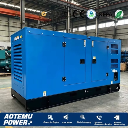 150KVA 180KVA 200KVA 250KVA 300KVA Silent Diesel Generator Set Powered by Per Kins Volvo Soundproof Genset with CE ISO