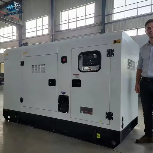 Nengron 300kW Diesel Natural Gas Generator QSL Electric Start IP67 High Reliability 3 Phase Steel Cement Factory CE EPA ISO